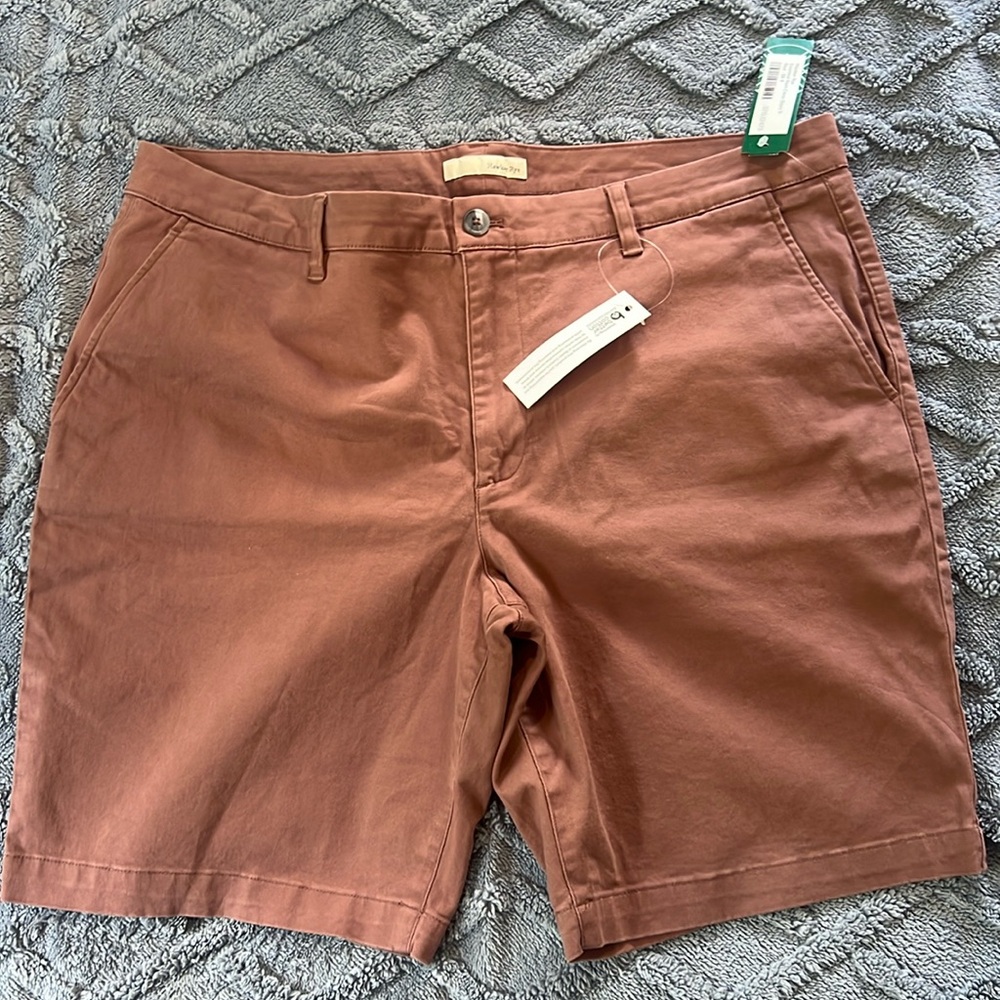 Men's Classic Chino Shorts - Rust